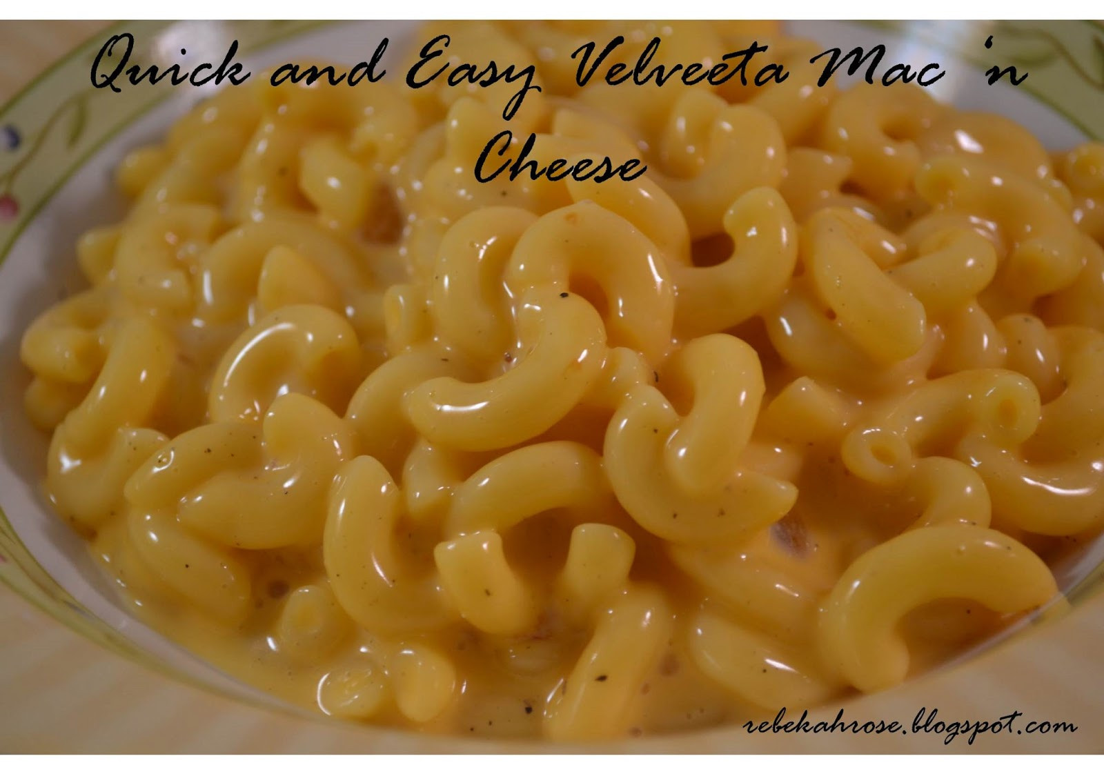 Easy Baked Macaroni And Cheese With Velveeta
 Quick and Easy Velveeta Macaroni & Cheese