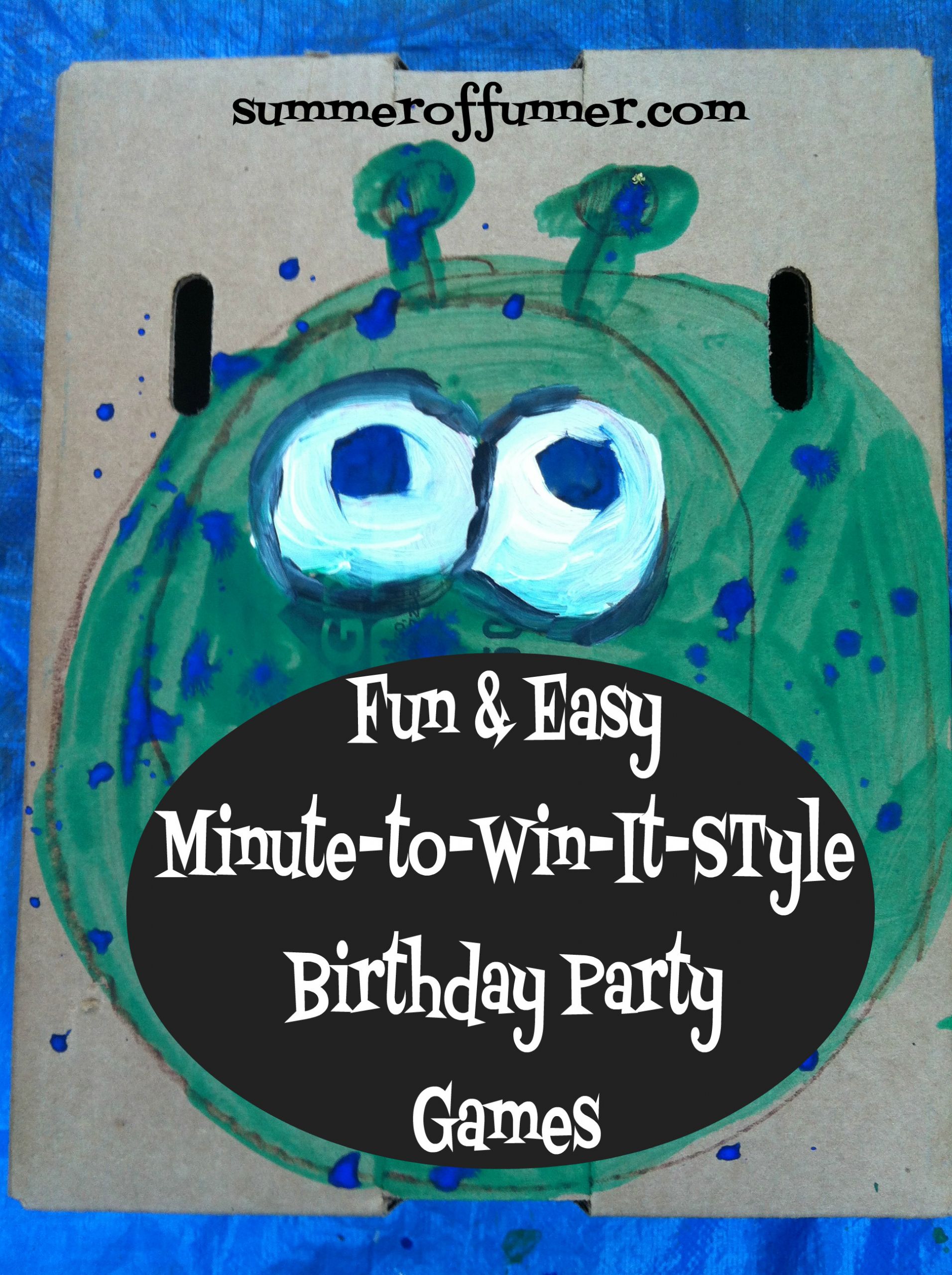 Easy Birthday Party Games
 Easy Outdoor Birthday Bash