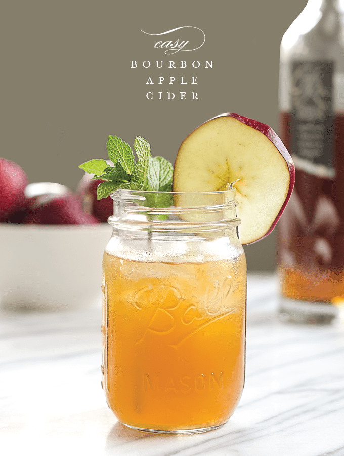 Easy Bourbon Drinks
 Easy Bourbon Apple Cider Cocktail CHIC AND SUGAR