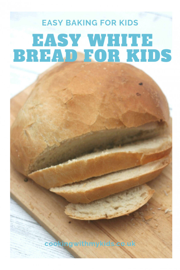 Easy Bread Recipe For Kids
 Easy white bread recipe for kids