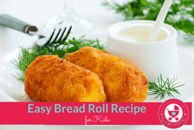 Easy Bread Recipe For Kids
 Easy Bread Roll Recipe for Kids