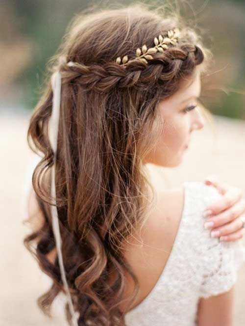 Easy Bridal Hairstyles
 10 Pretty Braided Hairstyles for Wedding Wedding Hair