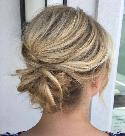Easy Casual Hairstyles
 60 Easy Updo Hairstyles for Medium Length Hair in 2018