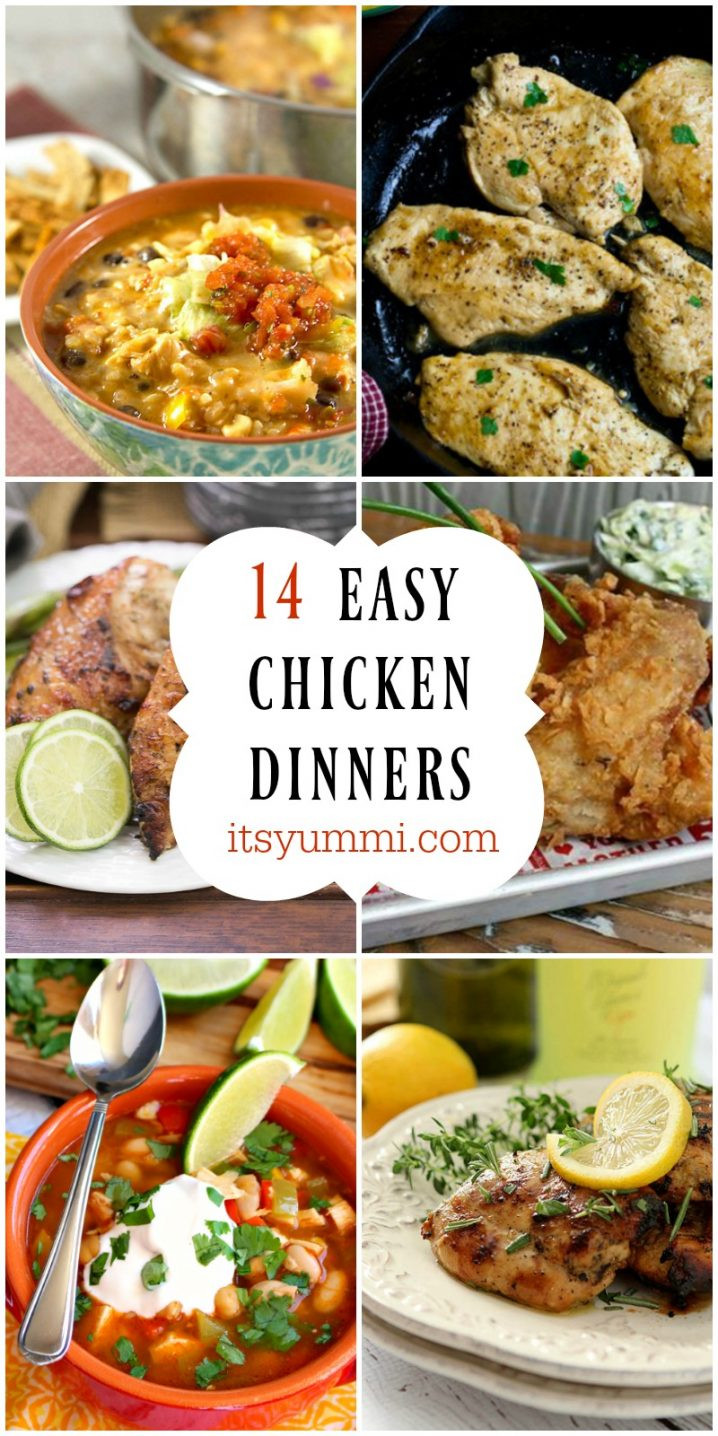 Easy Chicken Dinners
 14 Easy Chicken Dinners to Celebrate National Chicken Month