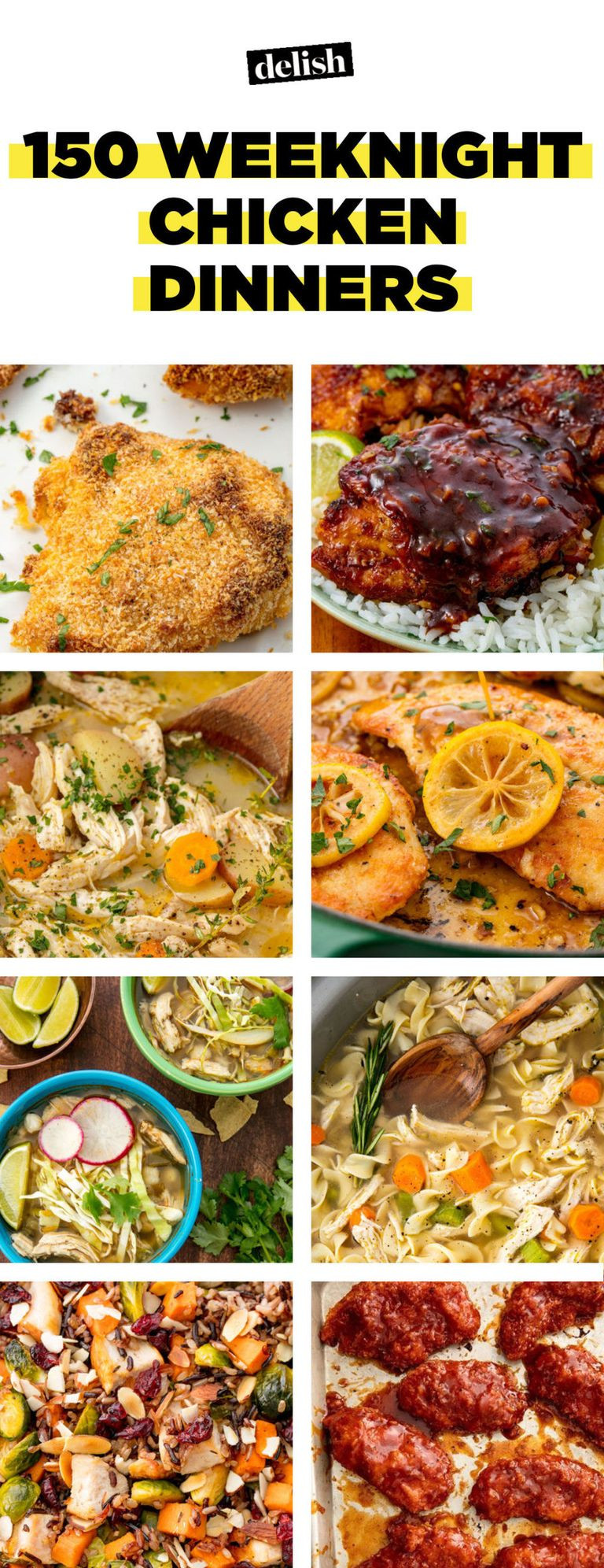 Easy Chicken Dinners
 90 Easy Chicken Dinner Recipes — Simple Ideas for Quick