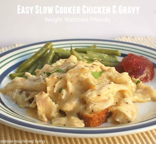 Easy Chicken Gravy
 Easy Slow Cooker Chicken & Gravy Recipe