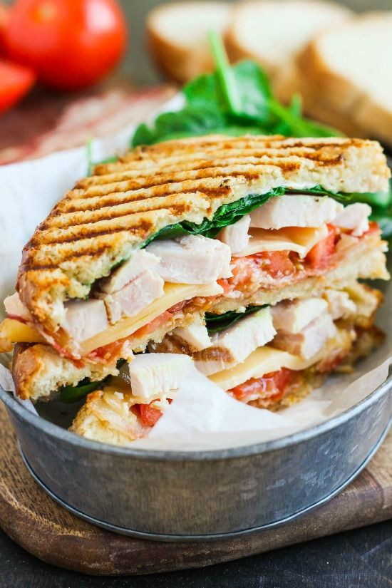 Easy Chicken Panini Recipes
 Chicken Bacon Ranch Panini Recipe