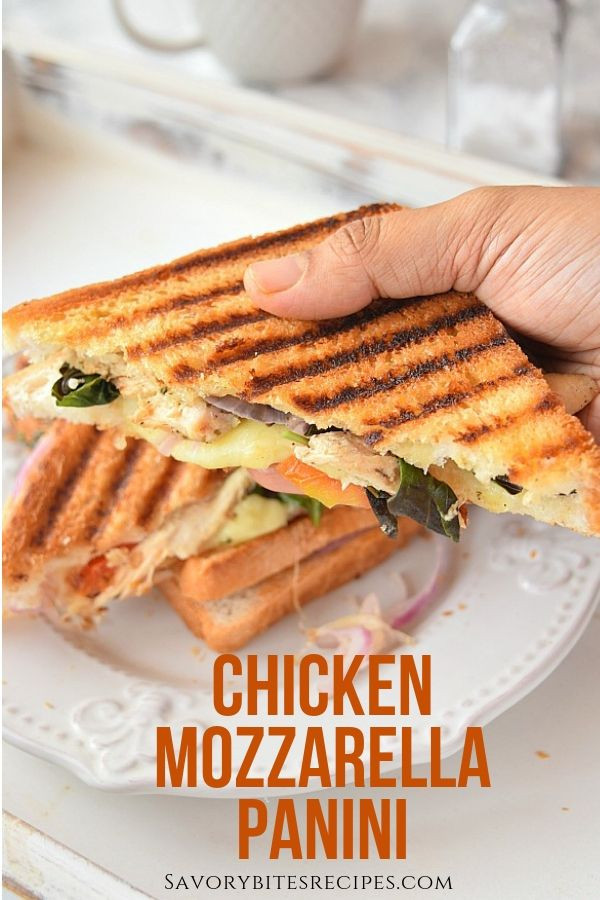 Easy Chicken Panini Recipes
 Chicken Mozzarella Panini Recipe