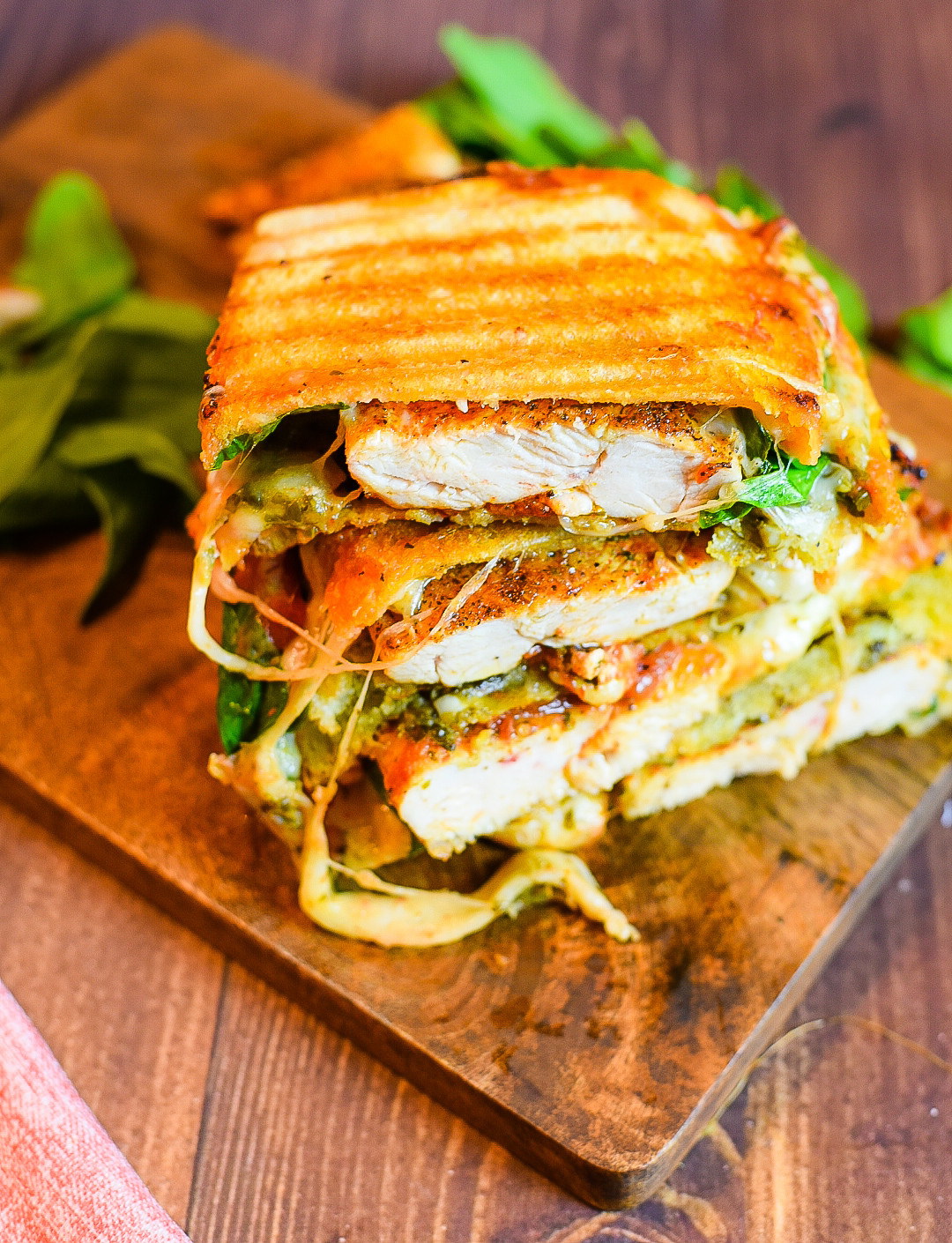 Easy Chicken Panini Recipes
 Italian Grilled Chicken Panini Sandwich