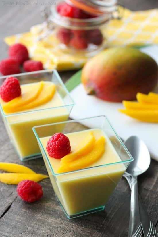 Easy Chinese Desserts
 Chinese Mango Pudding