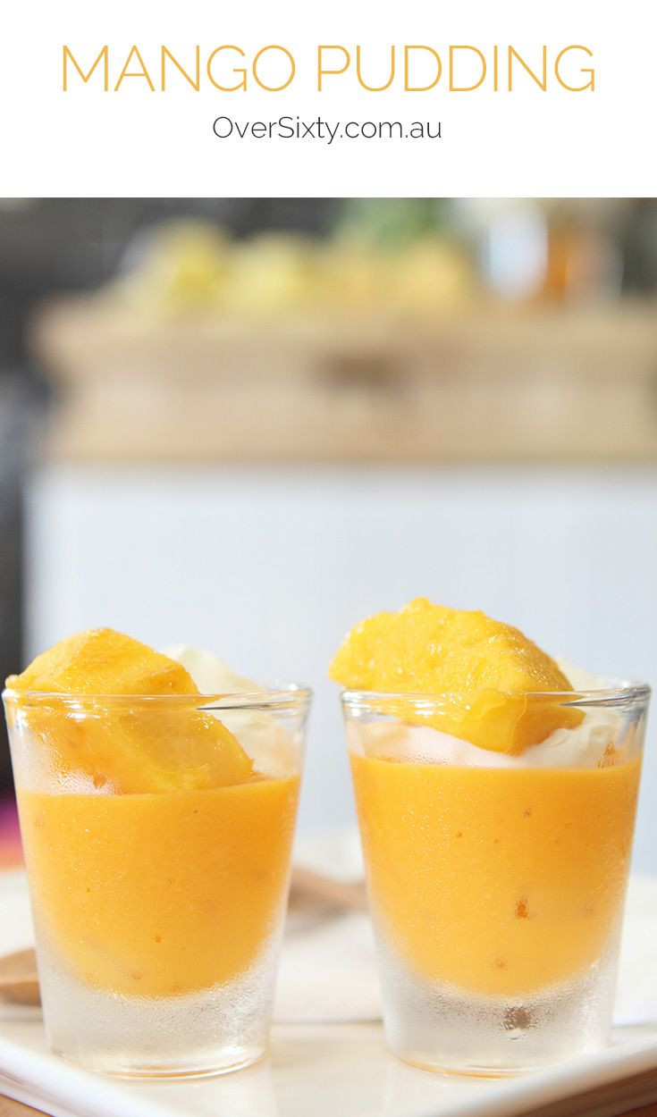 Easy Chinese Desserts
 Mango pudding