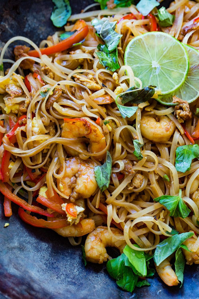 Easy Chinese Noodle Recipes
 e Pan Simple Asian Shrimp Noodles Oh Sweet Basil