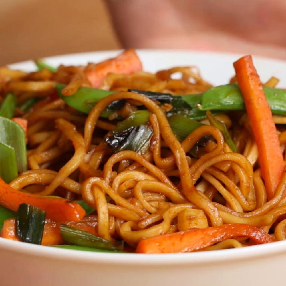 Easy Chinese Noodle Recipes
 Veggie Garlic Noodles Recipe by Tasty