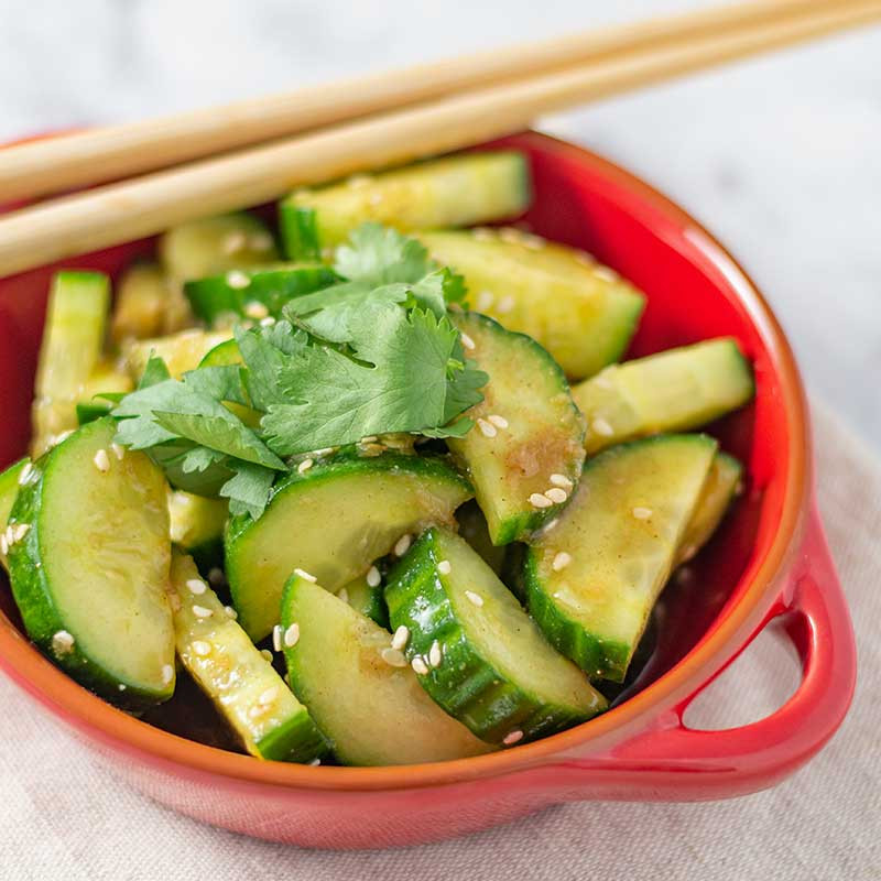 Easy Chinese Side Dishes
 Keto Chinese Cucumber Salad Simple Low Carb Side Dish Recipe