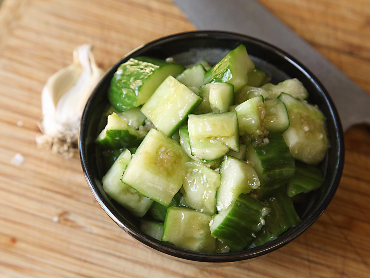 Easy Chinese Side Dishes
 Smash Your Cucumbers for a Smashingly Simple Chinese Side