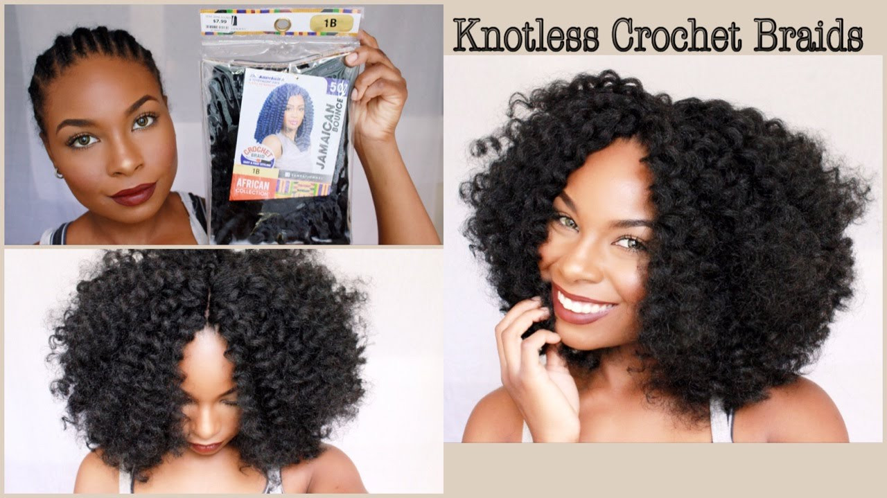 Easy Crochet Hairstyles
 Quick & Simple Crochet Braids Knotless Method