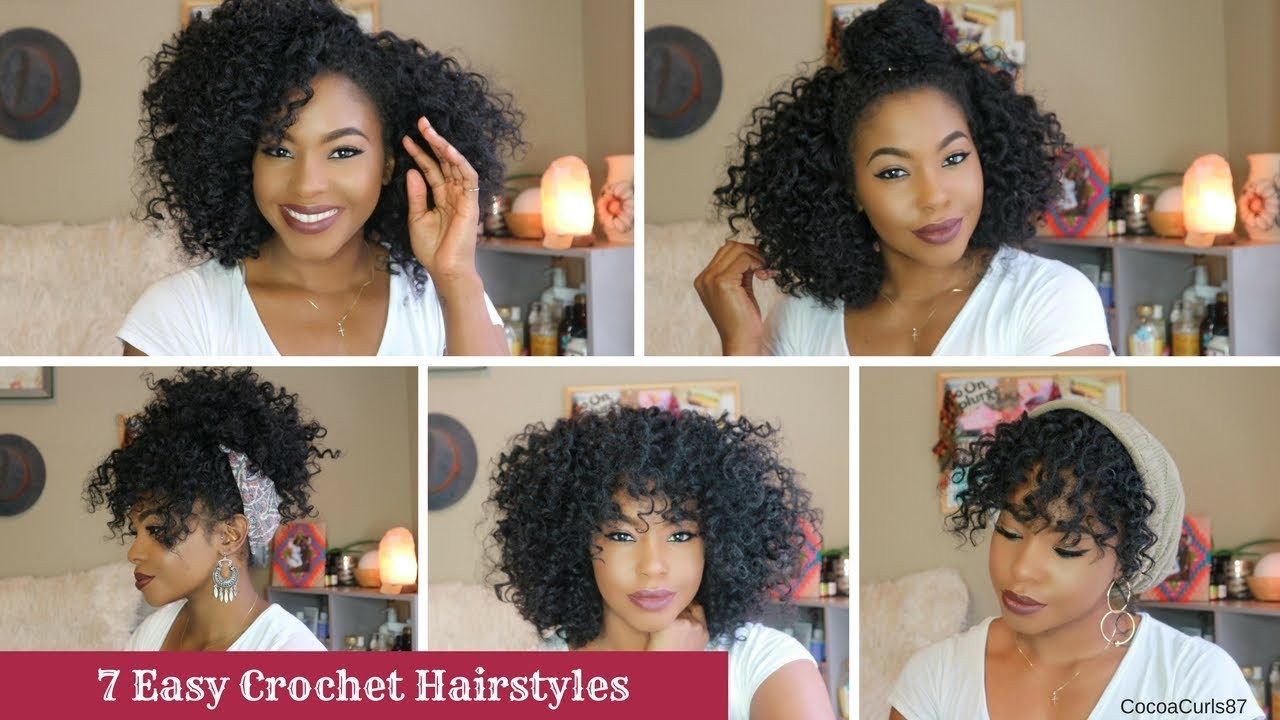 Easy Crochet Hairstyles
 7 Easy Crochet Hairstyles Freetress Ringlet Wand Curl