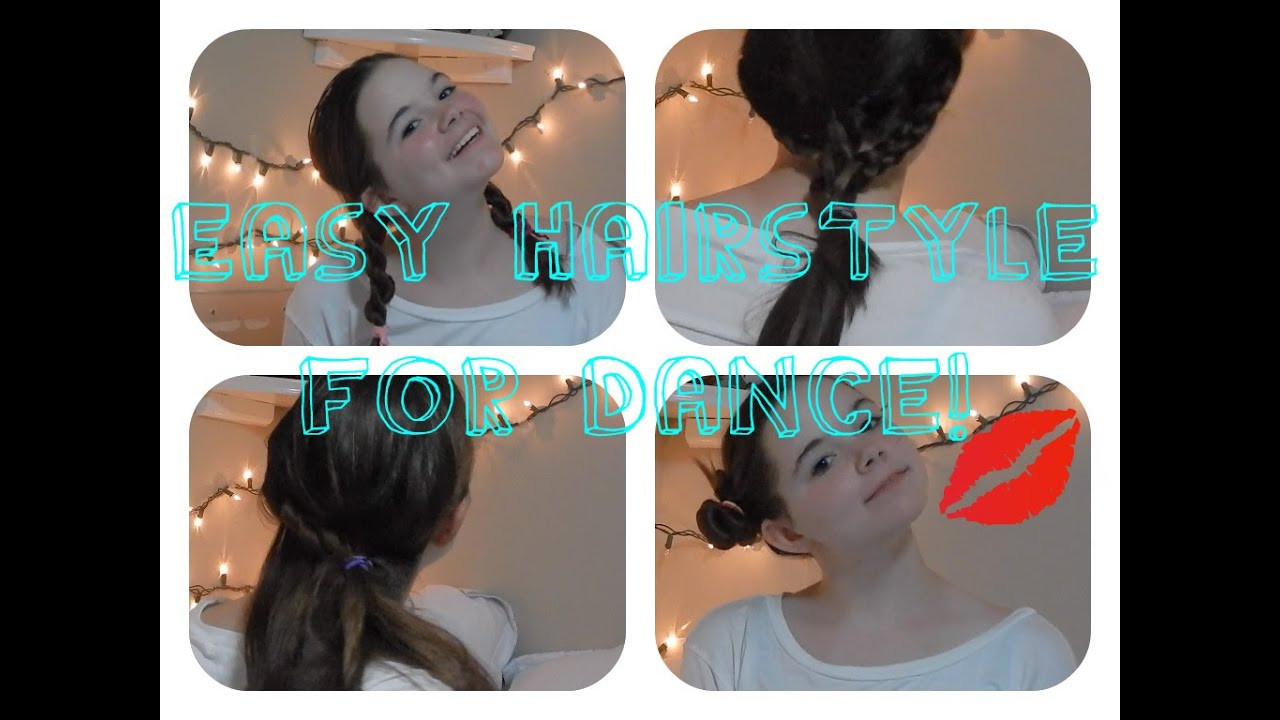 Easy Dance Hairstyles
 5 easy hairstyles for dance class