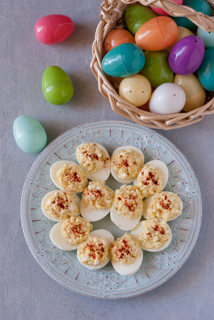 Easy Deviled Eggs
 Easy Cottage Cheese Deviled Eggs