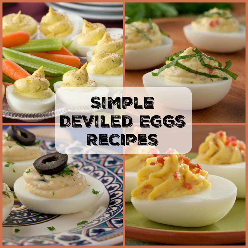 Easy Deviled Eggs
 12 Simple Deviled Eggs Recipes