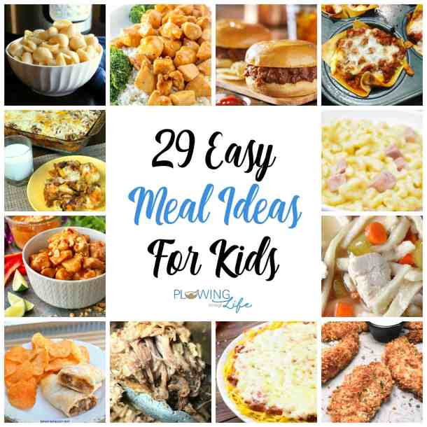 Easy Dinner Ideas For Kids
 29 Easy Dinner Ideas For Kids Plowing Through Life