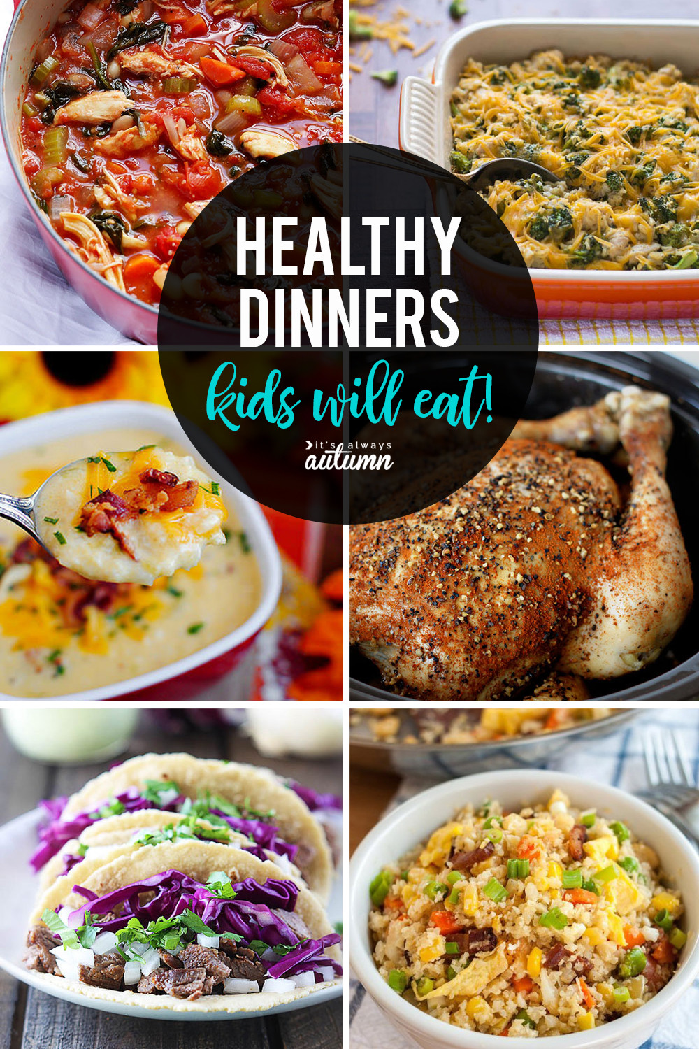 Easy Dinners For Kids
 20 healthy easy recipes your kids will actually want to