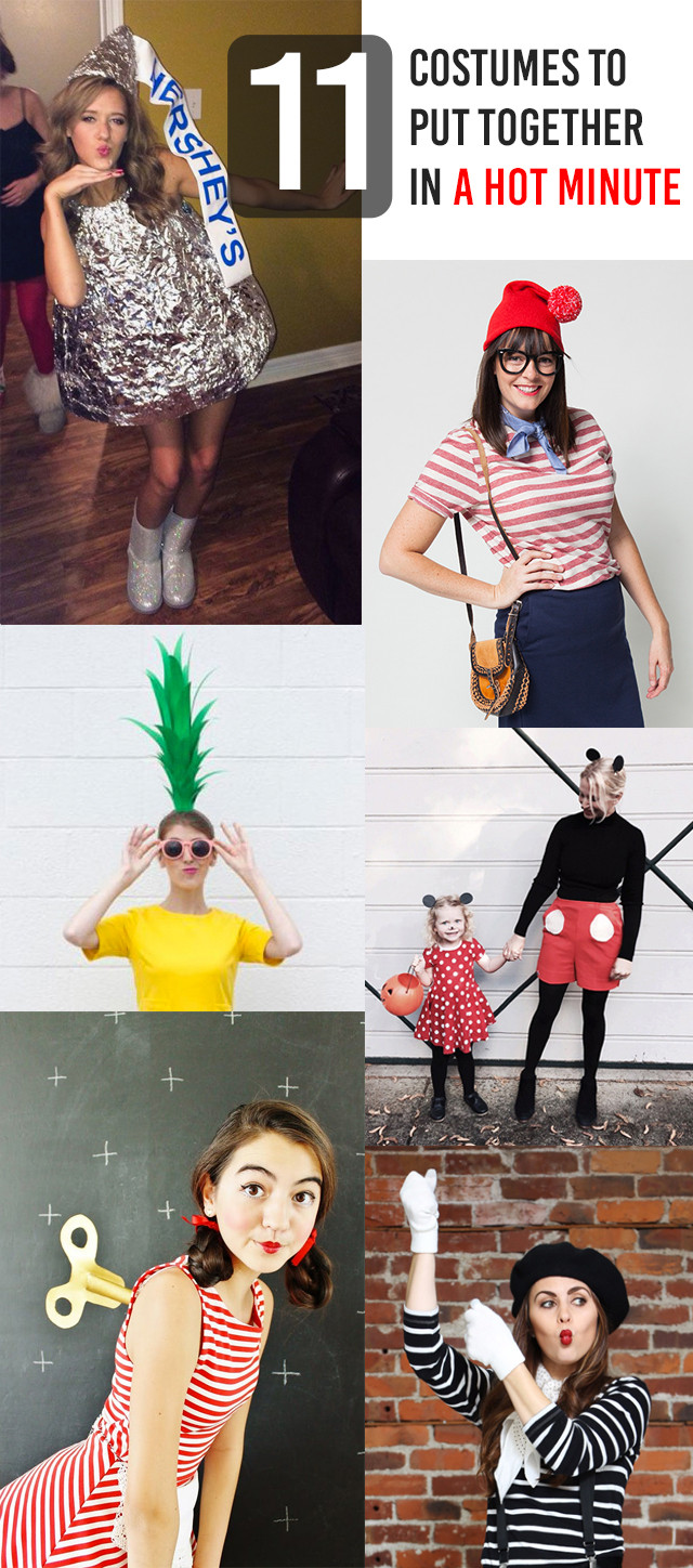 Easy DIY Adult Costumes
 11 Brilliantly Simple DIY Halloween Costumes for Moms