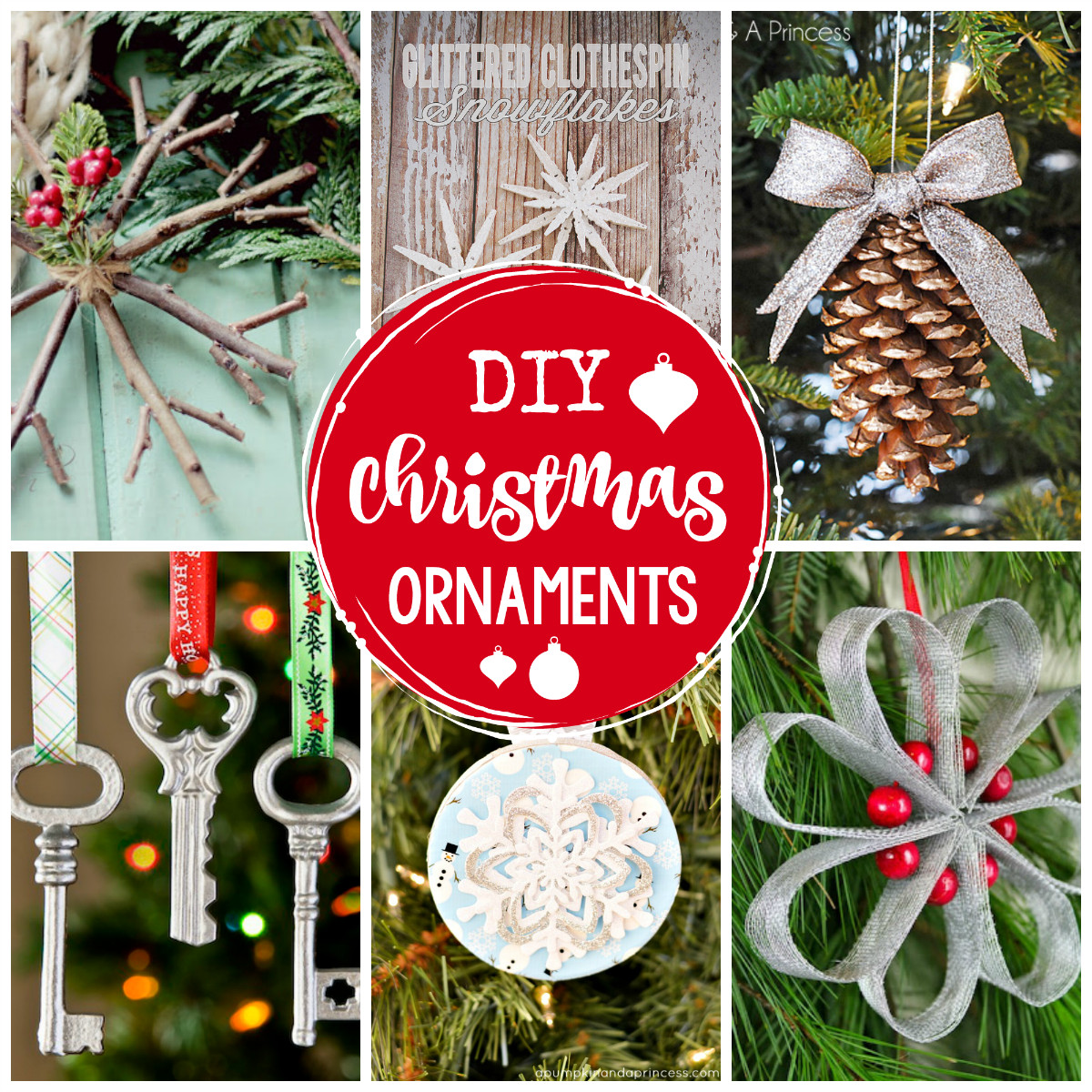 Easy DIY Christmas Ornaments For Kids
 25 DIY Christmas Ornaments to Make This Year Crazy