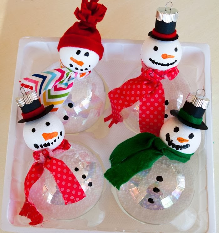 Easy DIY Christmas Ornaments For Kids
 Super Fun Kids Crafts Homemade Christmas Ornaments For