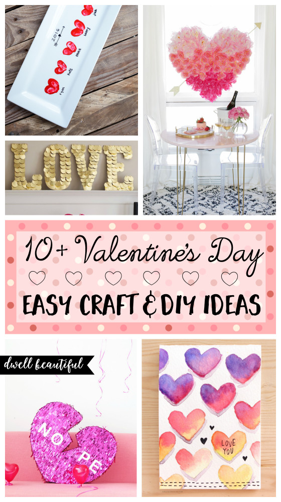 Easy DIY Crafts For Adults
 10 Easy Valentine s Day DIY Craft Ideas for Adults