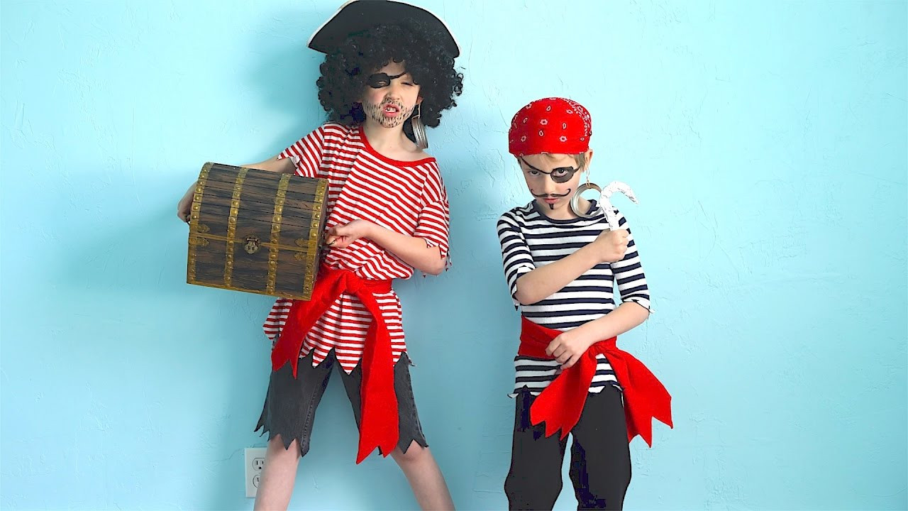 Easy DIY Pirate Costume
 How To Make Pirate Costumes Quick and Easy