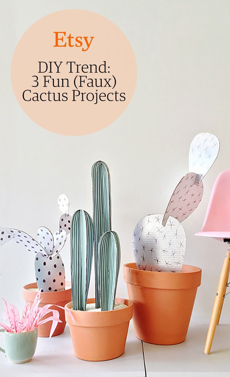 Easy Do It Yourself Projects For Kids
 DIY Trend 3 Fun Faux Cactus Projects