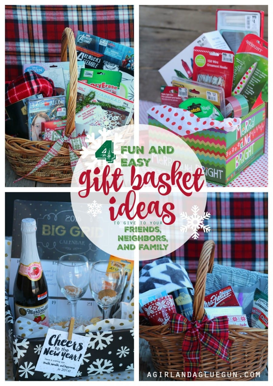 Easy Gift Baskets Ideas
 4 fun and easy t basket ideas for Christmas A girl