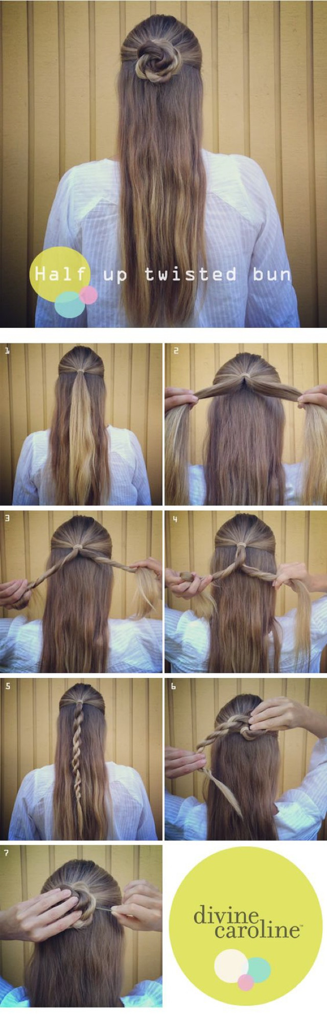 Easy Hairstyle Steps
 10 Step by Step Quick and Easy Hairstyles For Long Hair