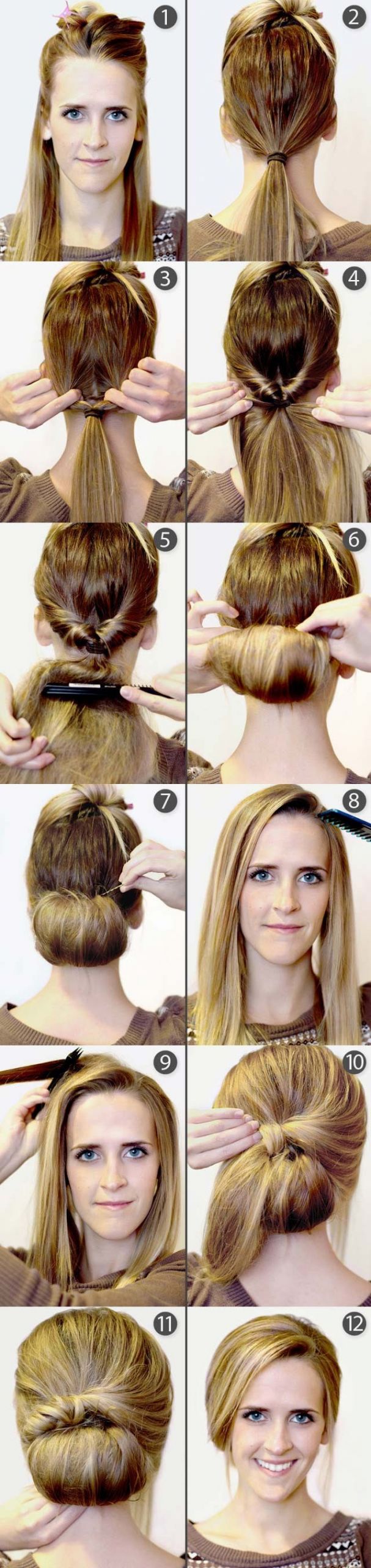 Easy Hairstyle Steps
 15 Cute hairstyles Step by Step Hairstyles for Long Hair