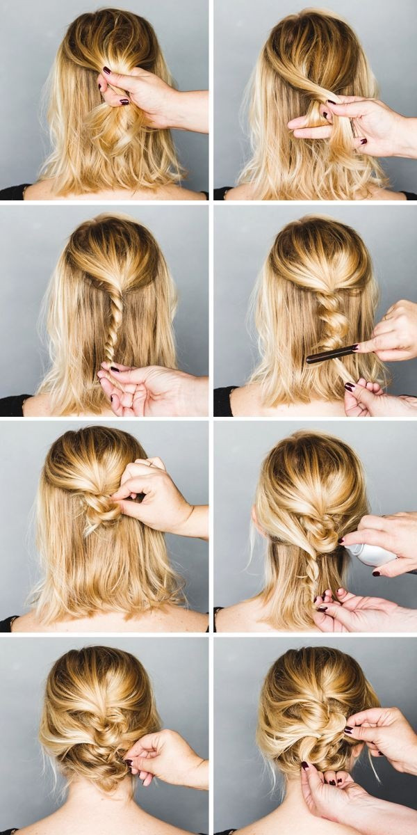 Easy Hairstyle Steps
 15 Easy Step By Step Hairstyles for Long Hair