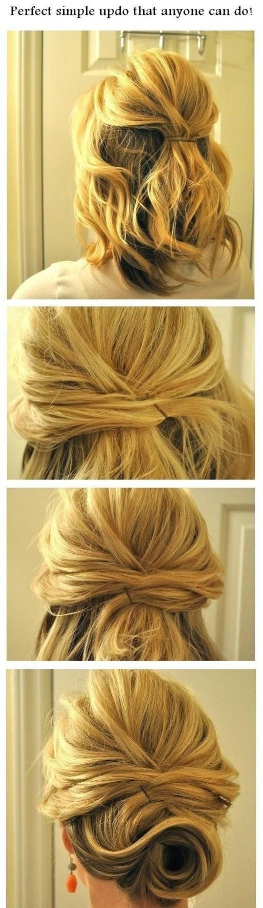 Easy Hairstyle Tutorials
 14 Easy Step by Step Updo Hairstyles Tutorials Pretty