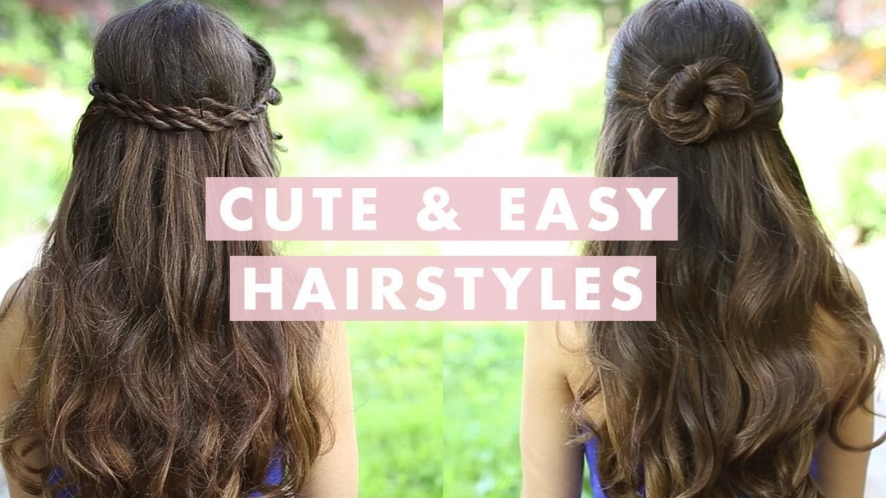 Easy Hairstyles For Girls With Long Hair
 Cute and Easy Hairstyles