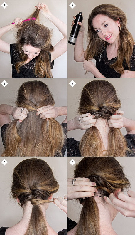 Easy Hairstyles For Long Hair To Do At Home Step By Step
 Easy hairstyles for long hair step by step