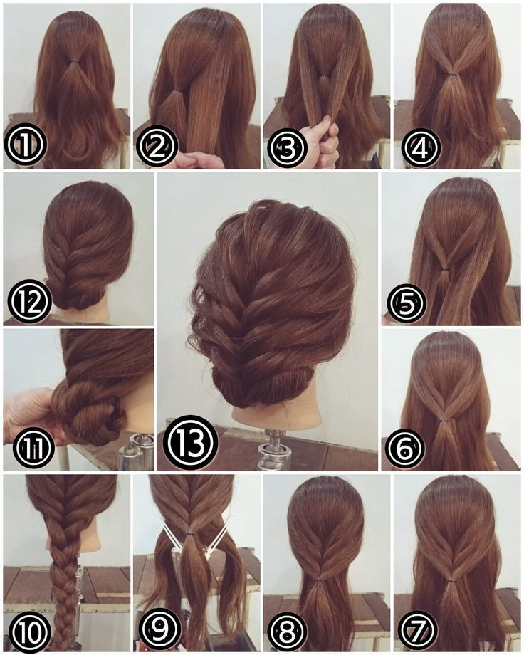 Easy Hairstyles For Long Hair To Do At Home Step By Step
 15 Easy to Do Everyday Hairstyle Ideas for Short Medium