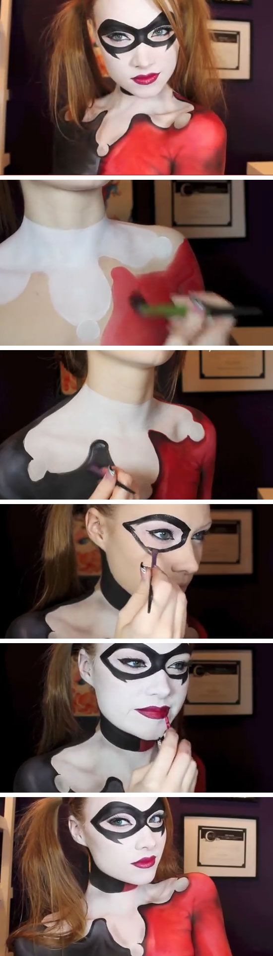 Easy Harley Quinn DIY Costume
 30 Easy DIY Halloween Costumes for Teens