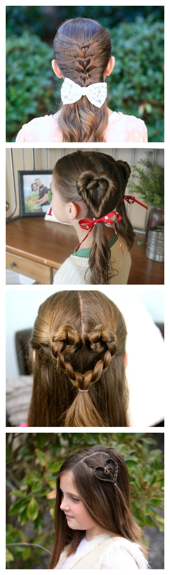 Easy Heart Hairstyles
 Craftionary