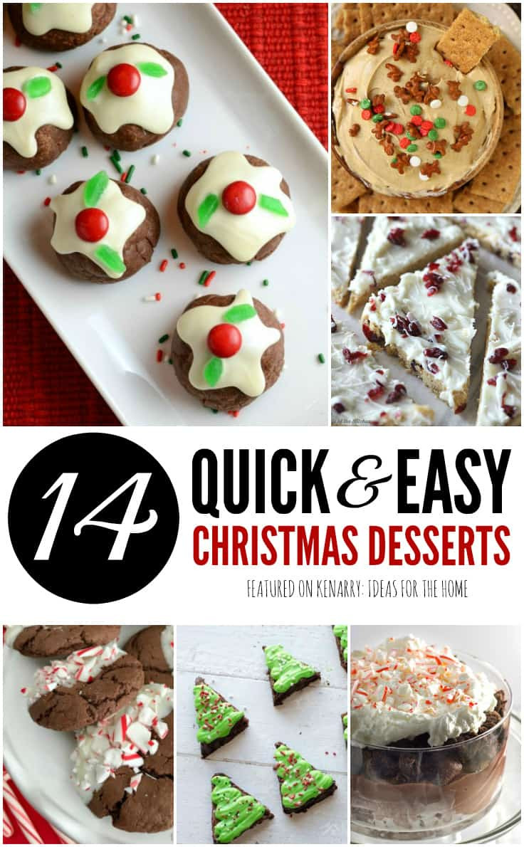 Easy Holiday Desserts For Parties
 Easy Dessert Recipes 14 Christmas Potluck Ideas
