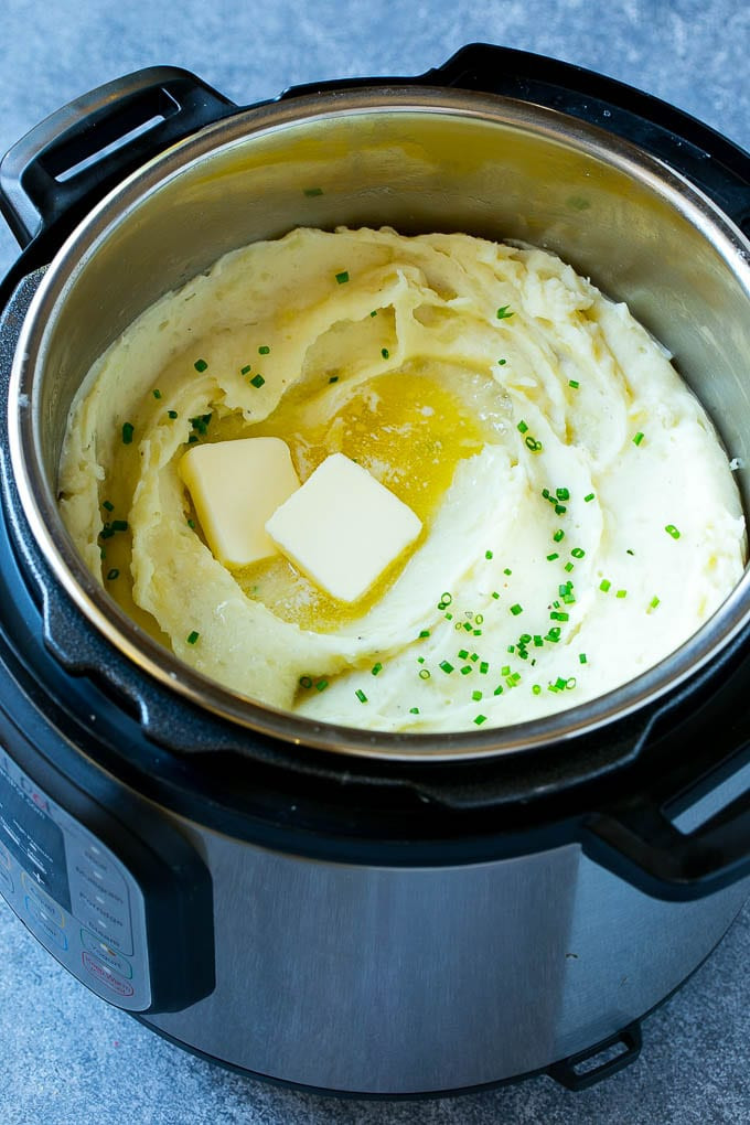 Easy Instant Pot Mashed Potatoes
 Instant Pot Mashed Potatoes Dinner at the Zoo