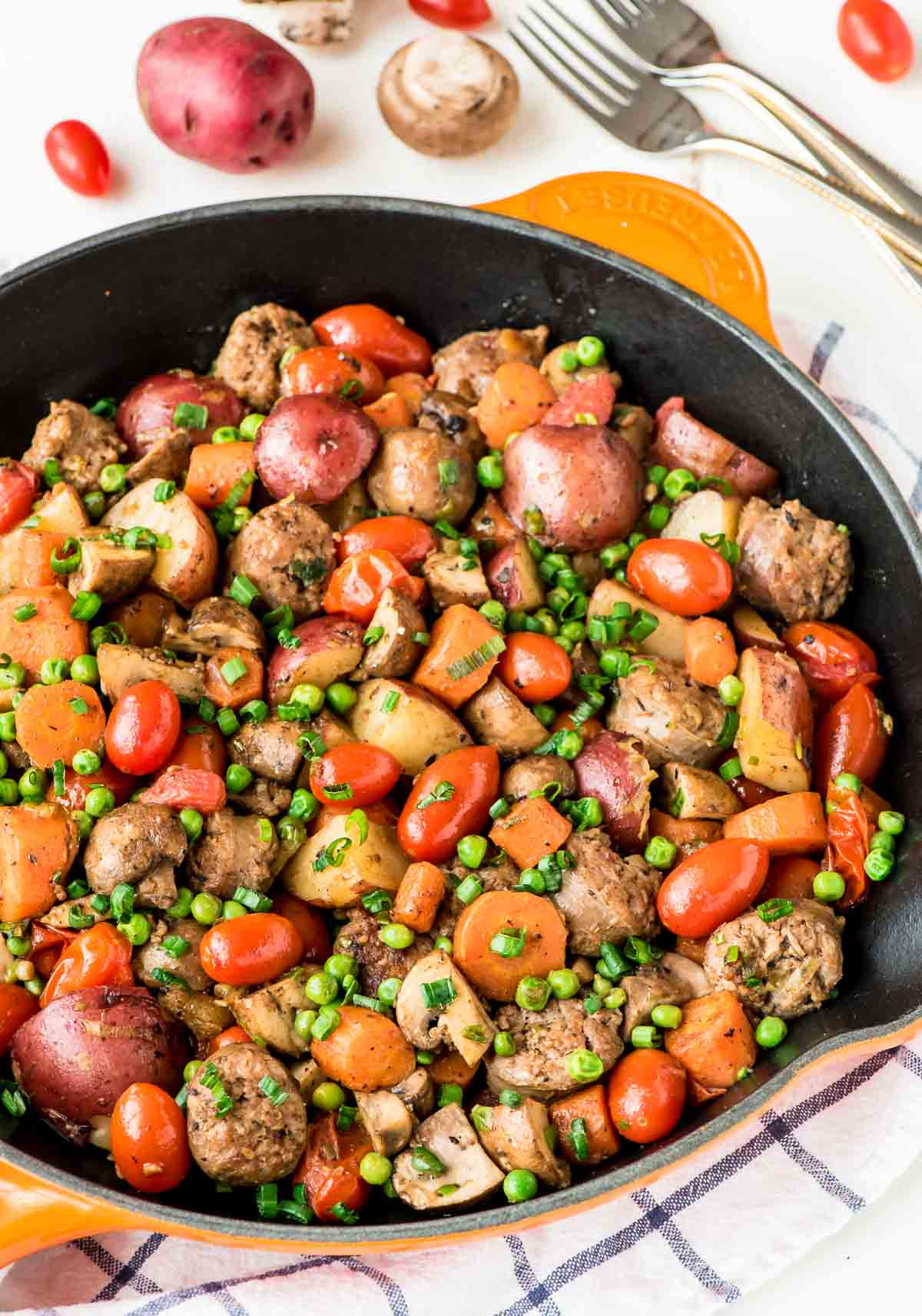 Easy Italian Sausage Recipes
 Italian Sausage Skillet Made in e Pan  WellPlated