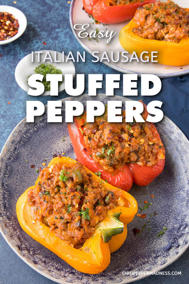 Easy Italian Sausage Recipes
 Easy Italian Sausage Stuffed Peppers Recipe Chili