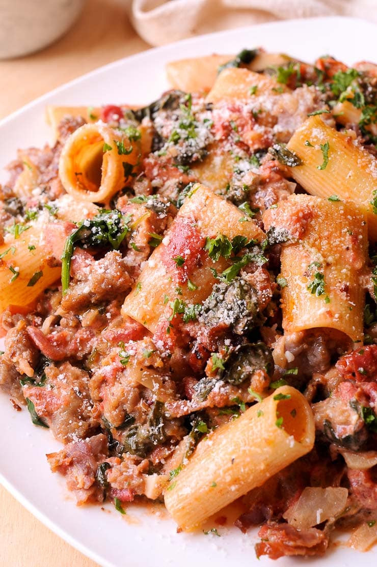 Easy Italian Sausage Recipes
 Italian Sausage Pasta What s In The Pan