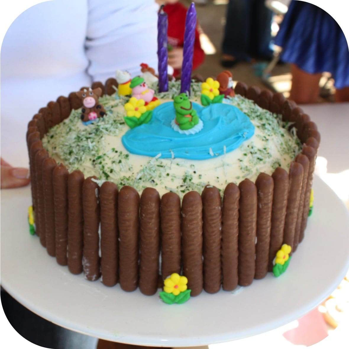 Easy Kids Birthday Cakes
 Quick and simple kids birthday cake ee i ee i oh