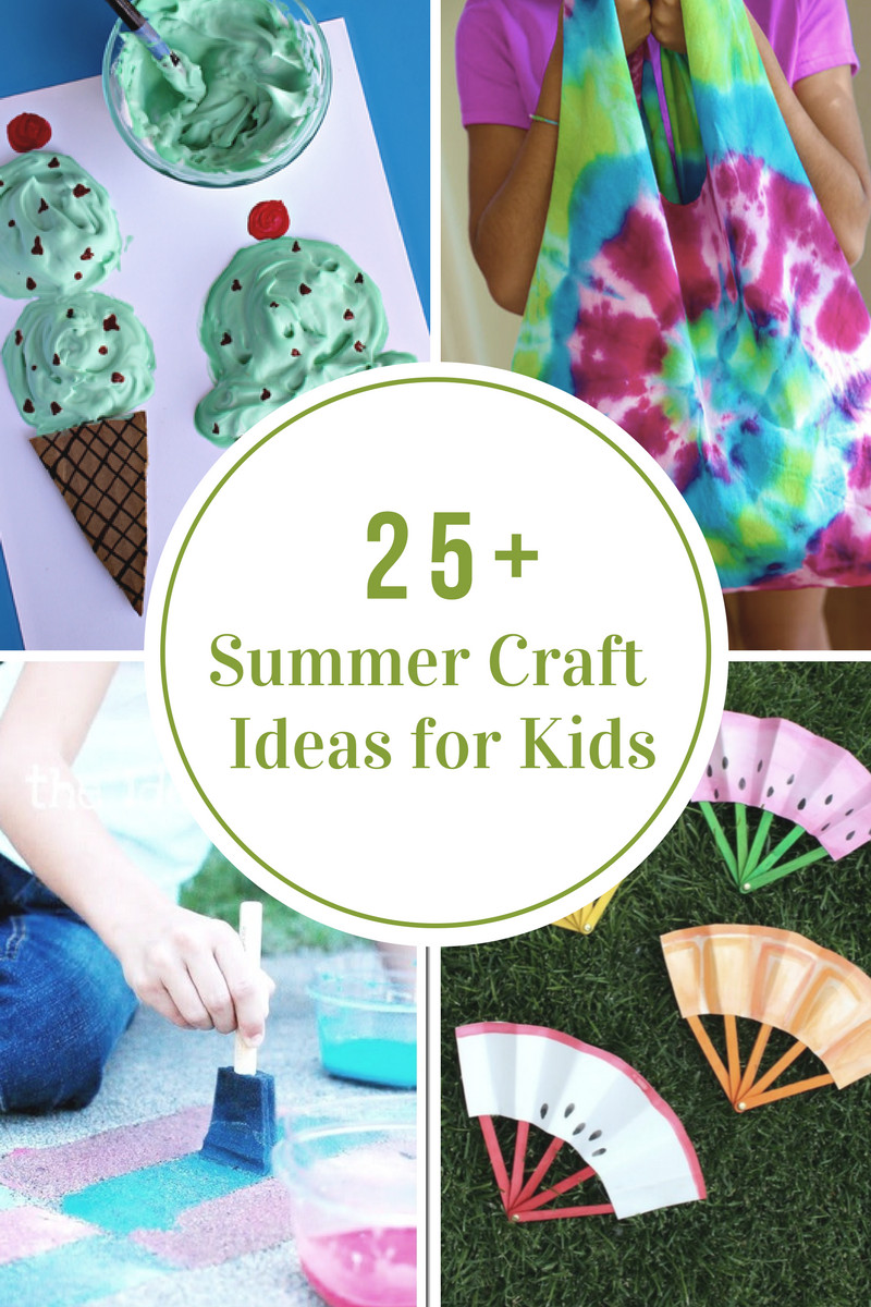 Easy Kids Craft Ideas
 40 Creative Summer Crafts for Kids That Are Really Fun