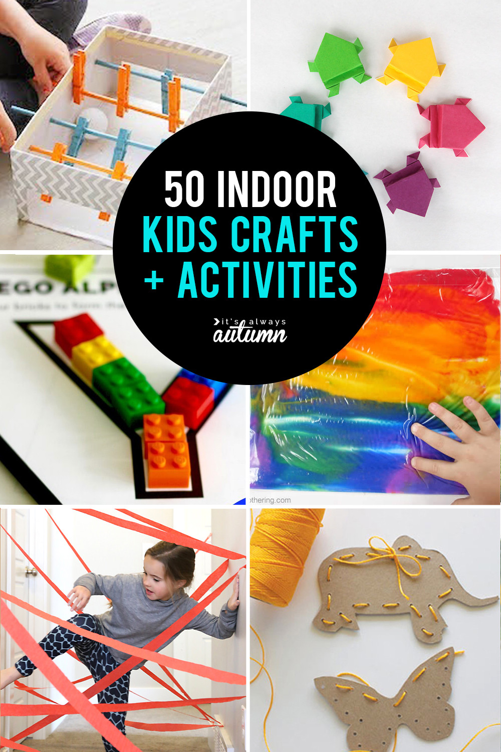 Easy Kids Projects
 50 best indoor activities for kids It s Always Autumn